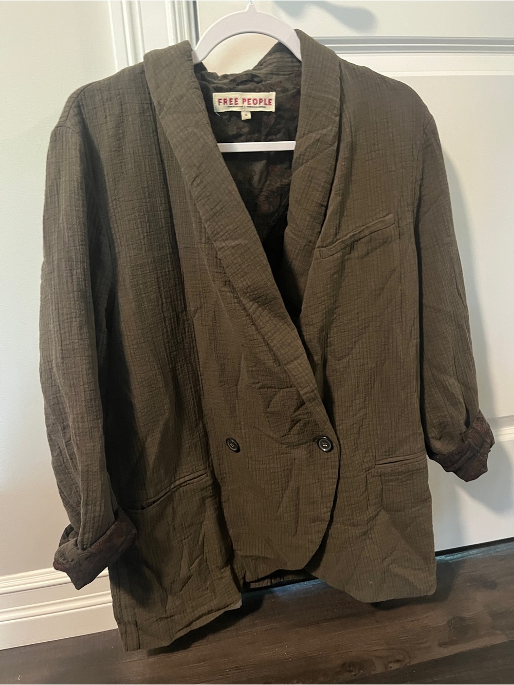 Free People textured jacket
